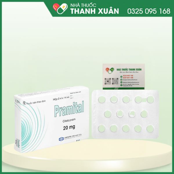 Pramital 20mg - Điều trị bệnh trầm cảm trong giai đoạn đầu